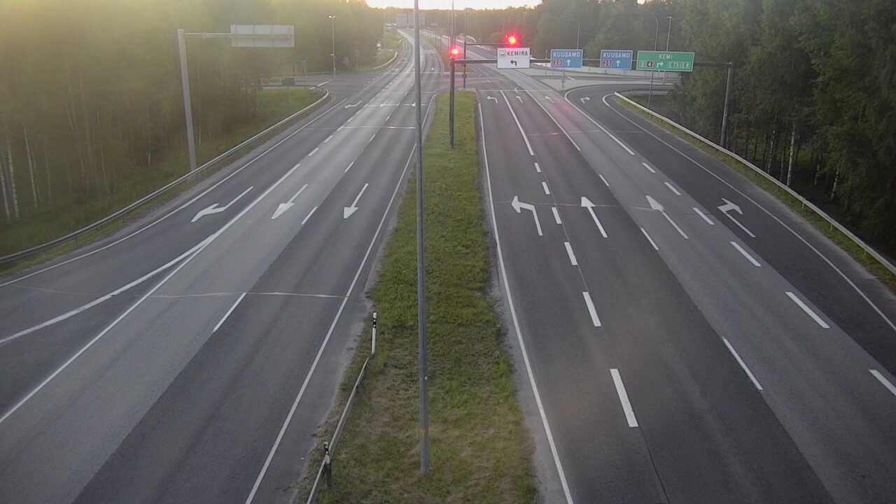 Kelikamerat Kuva Tie 4 Oulu, Laanila, Oulu, Pohjois-Pohjanmaa