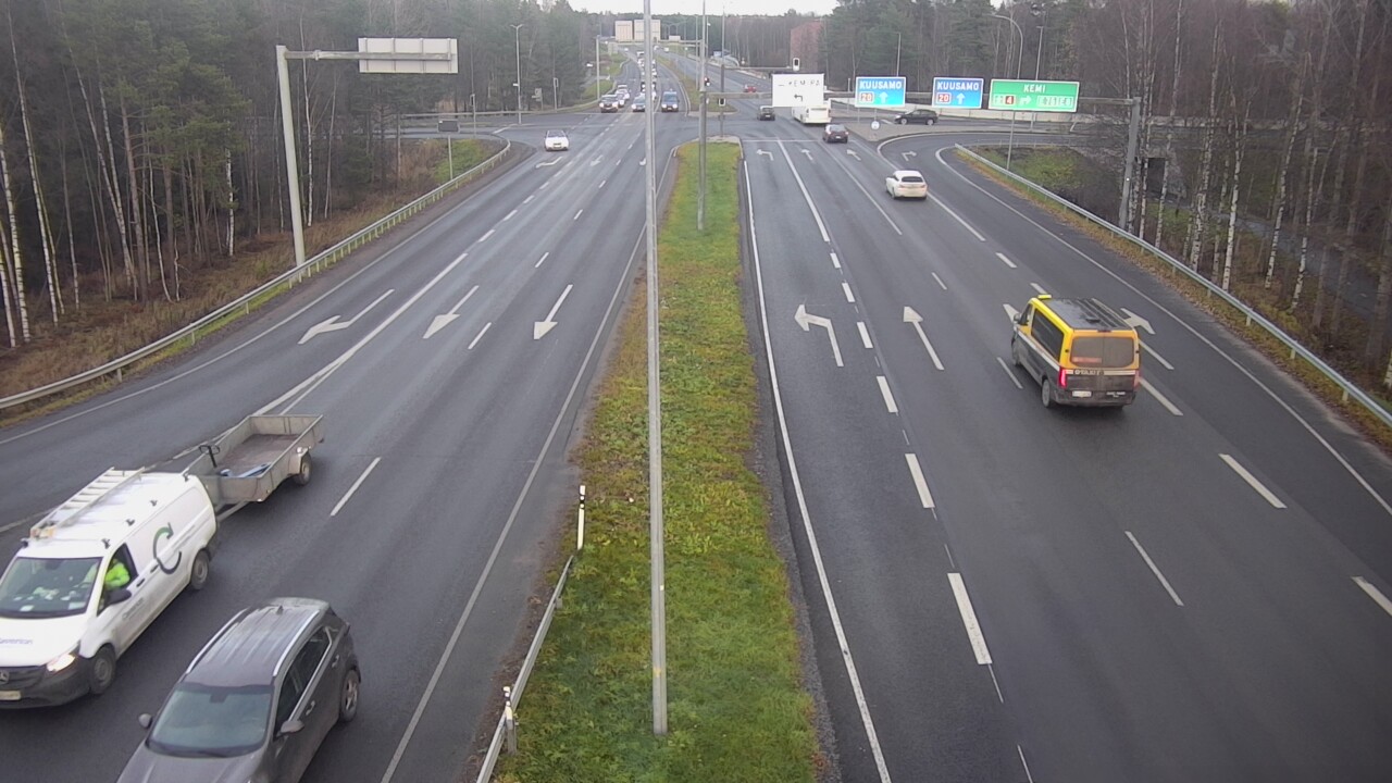 Kelikamerat Kuva Tie 4 Oulu, Laanila, Oulu, Pohjois-Pohjanmaa