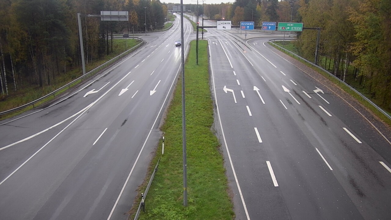 Weather Camera Image Road 4 Oulu, Laanila, Oulu, Pohjois-Pohjanmaa