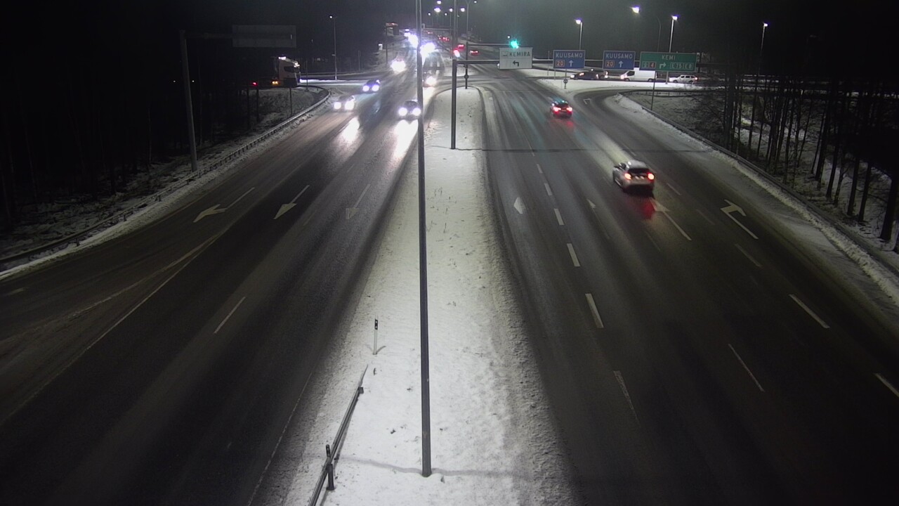 Weather Camera Image Road 4 Oulu, Laanila, Oulu, Pohjois-Pohjanmaa