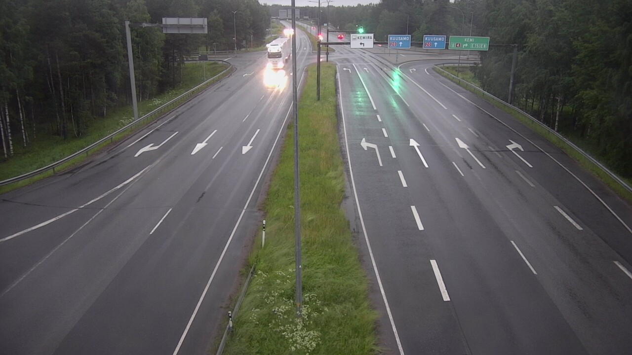 Kelikamerat Kuva Tie 4 Oulu, Laanila, Oulu, Pohjois-Pohjanmaa