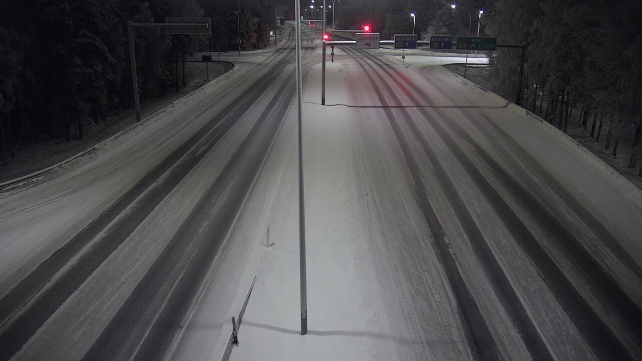 Weather Camera Image Road 4 Oulu, Laanila, Oulu, Pohjois-Pohjanmaa