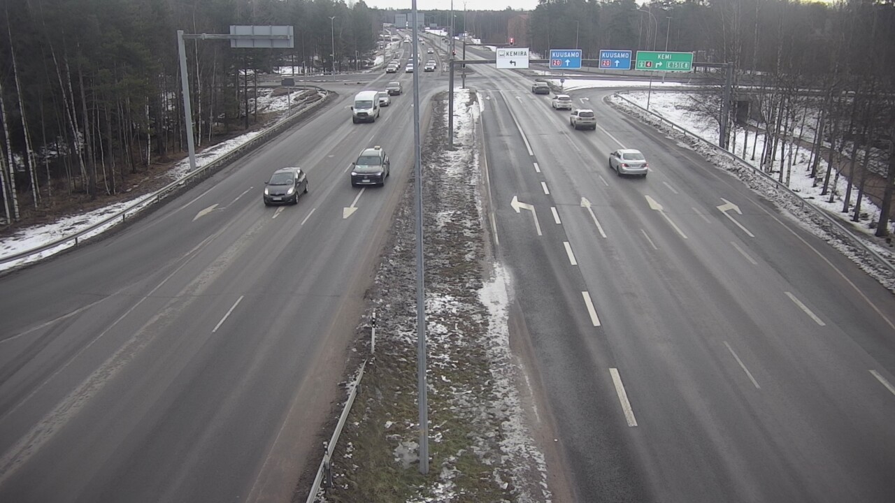 Kelikamerat Kuva Tie 4 Oulu, Laanila, Oulu, Pohjois-Pohjanmaa