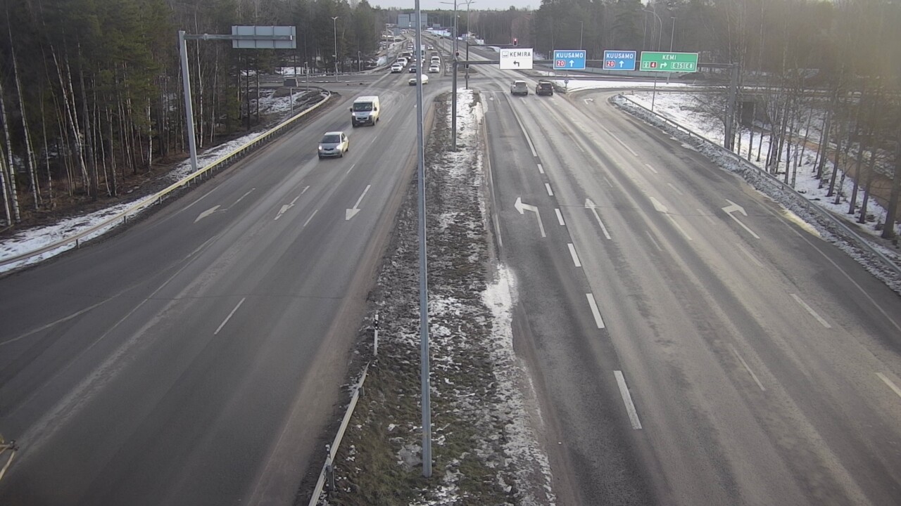 Kelikamerat Kuva Tie 4 Oulu, Laanila, Oulu, Pohjois-Pohjanmaa