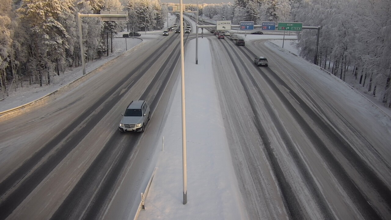 Kelikamerat Kuva Tie 4 Oulu, Laanila, Oulu, Pohjois-Pohjanmaa