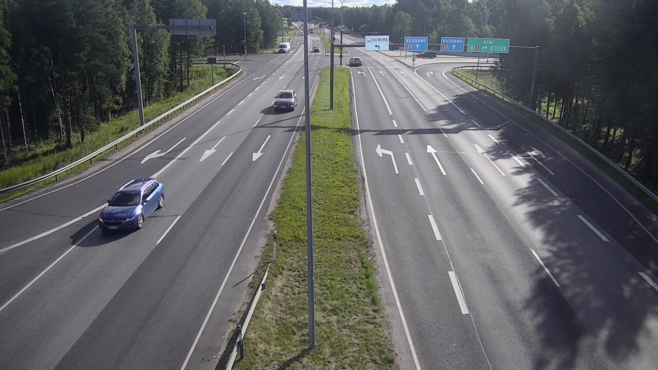 Kelikamerat Kuva Tie 4 Oulu, Laanila, Oulu, Pohjois-Pohjanmaa