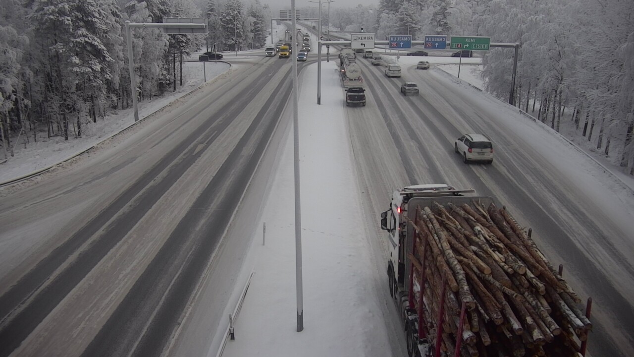 Kelikamerat Kuva Tie 4 Oulu, Laanila, Oulu, Pohjois-Pohjanmaa