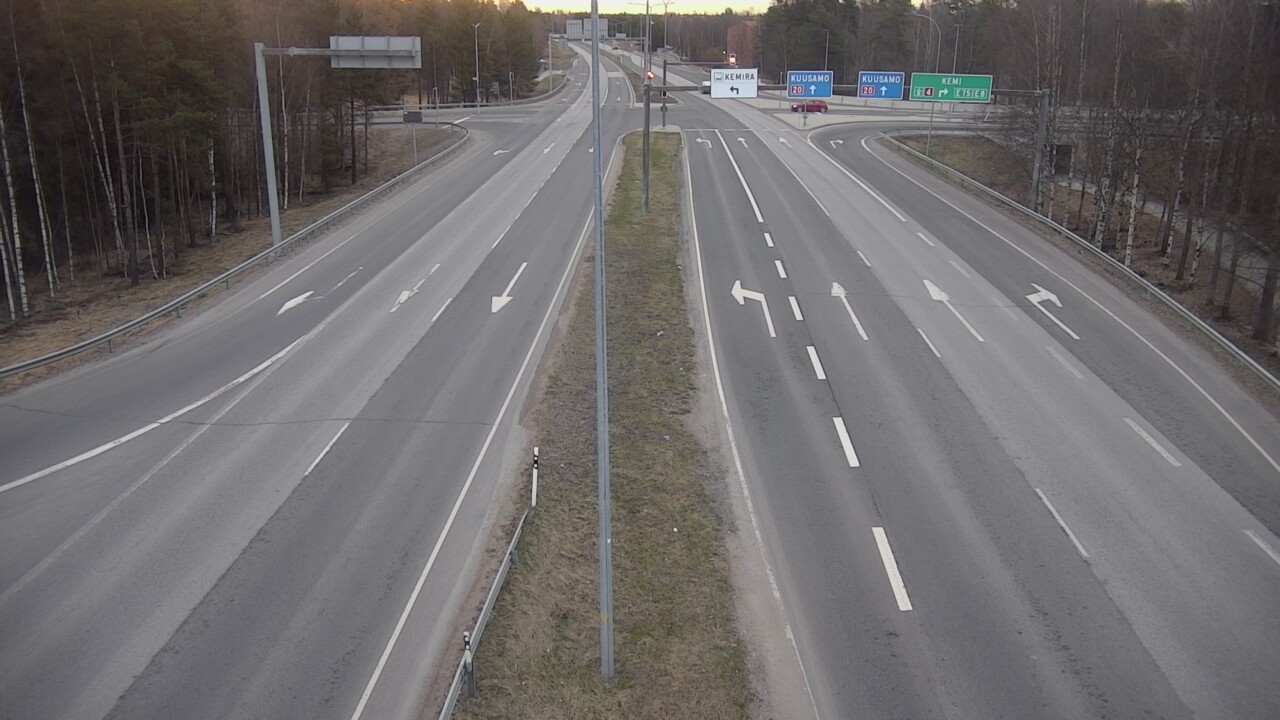 Kelikamerat Kuva Tie 4 Oulu, Laanila, Oulu, Pohjois-Pohjanmaa