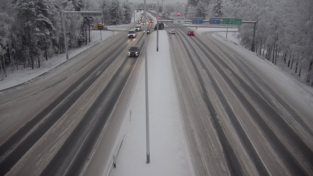 Kelikamerat Kuva Tie 4 Oulu, Laanila, Oulu, Pohjois-Pohjanmaa
