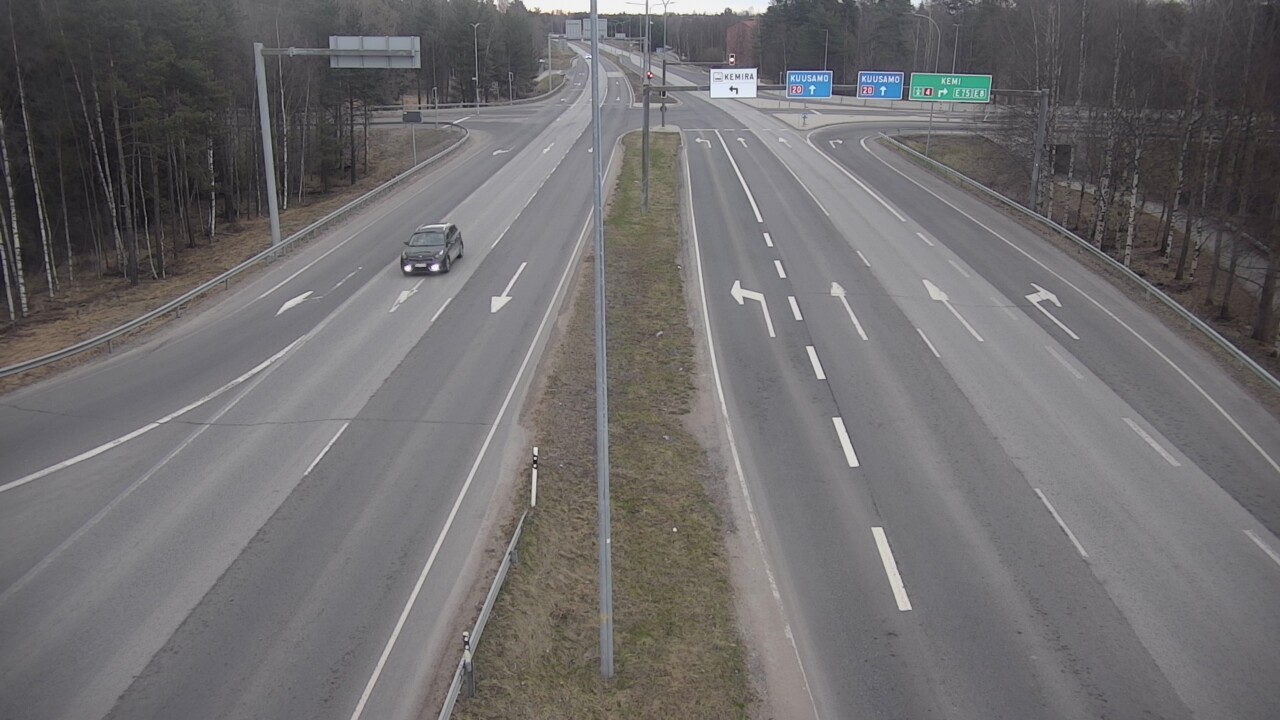 Kelikamerat Kuva Tie 4 Oulu, Laanila, Oulu, Pohjois-Pohjanmaa