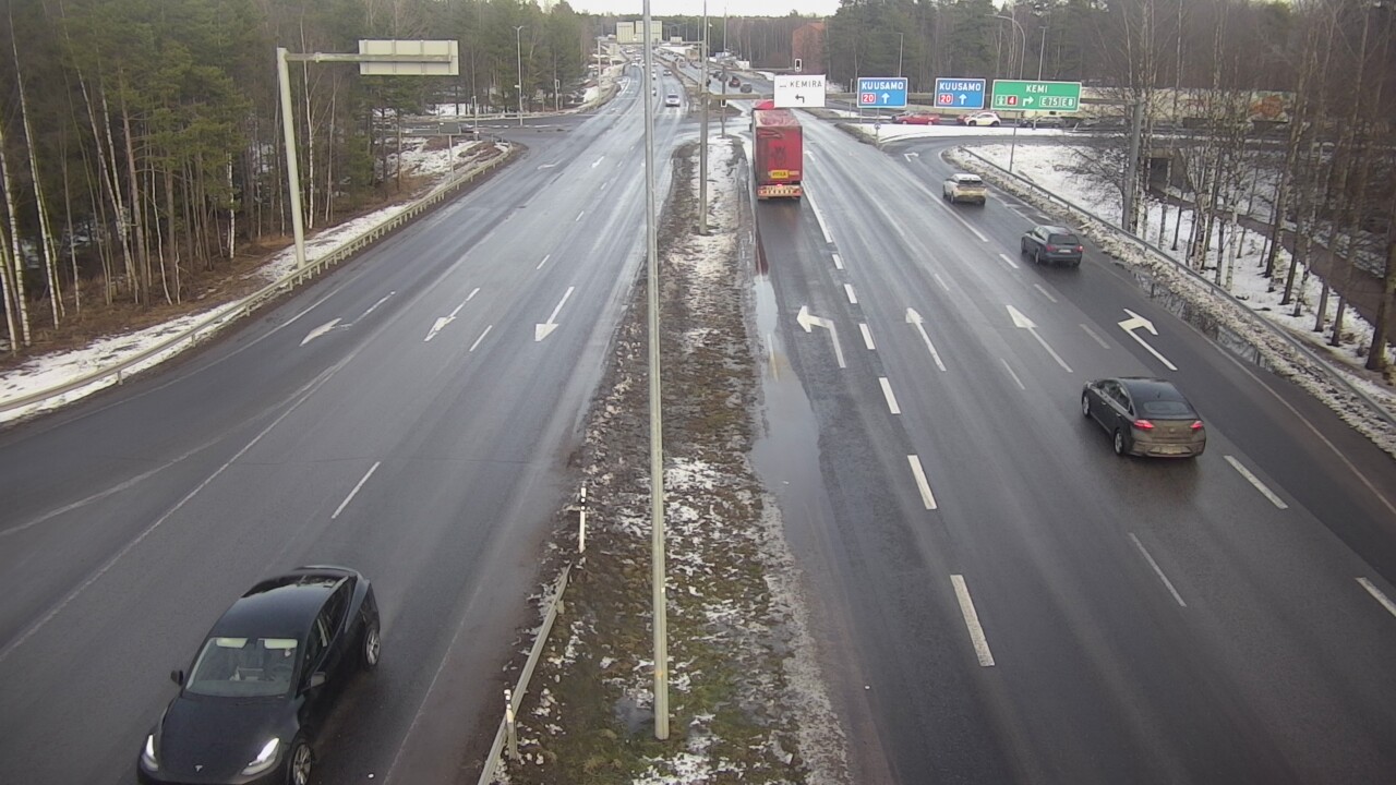 Kelikamerat Kuva Tie 4 Oulu, Laanila, Oulu, Pohjois-Pohjanmaa