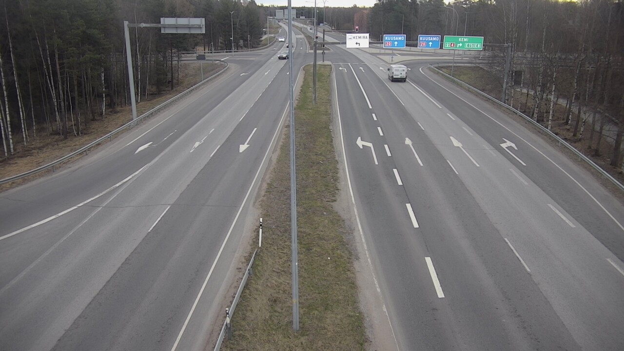 Kelikamerat Kuva Tie 4 Oulu, Laanila, Oulu, Pohjois-Pohjanmaa