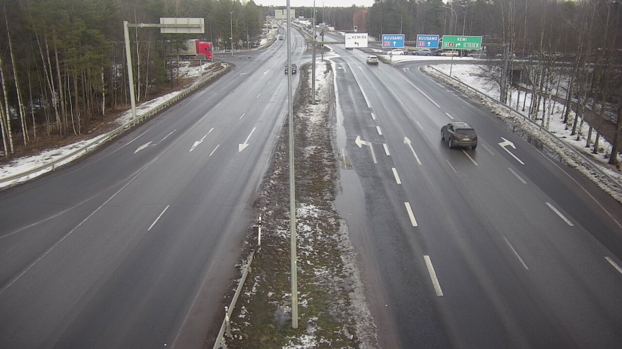 Kelikamerat Kuva Tie 4 Oulu, Laanila, Oulu, Pohjois-Pohjanmaa