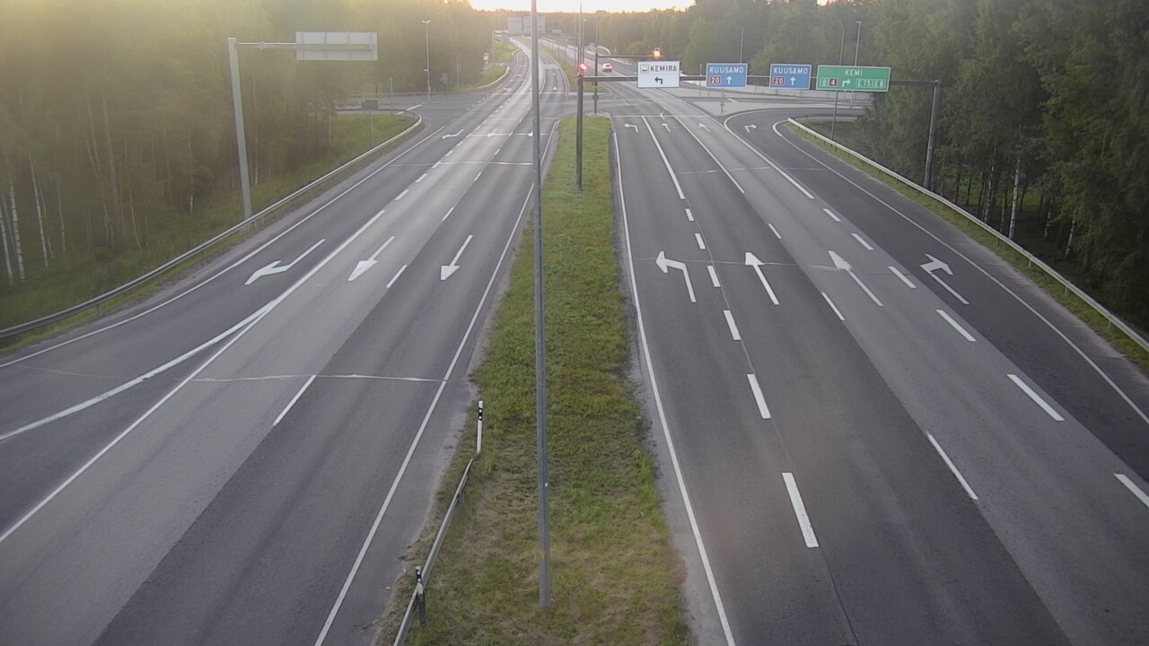 Kelikamerat Kuva Tie 4 Oulu, Laanila, Oulu, Pohjois-Pohjanmaa