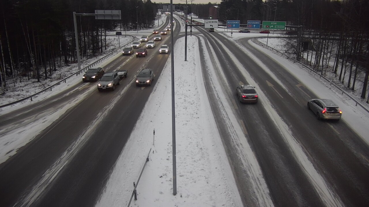 Kelikamerat Kuva Tie 4 Oulu, Laanila, Oulu, Pohjois-Pohjanmaa