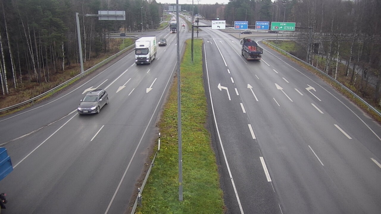 Kelikamerat Kuva Tie 4 Oulu, Laanila, Oulu, Pohjois-Pohjanmaa