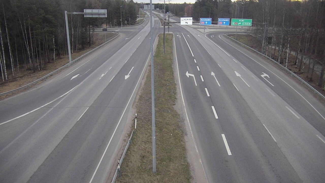 Kelikamerat Kuva Tie 4 Oulu, Laanila, Oulu, Pohjois-Pohjanmaa