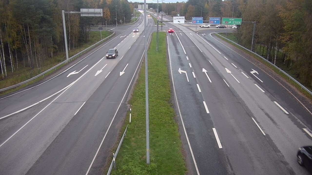 Kelikamerat Kuva Tie 4 Oulu, Laanila, Oulu, Pohjois-Pohjanmaa