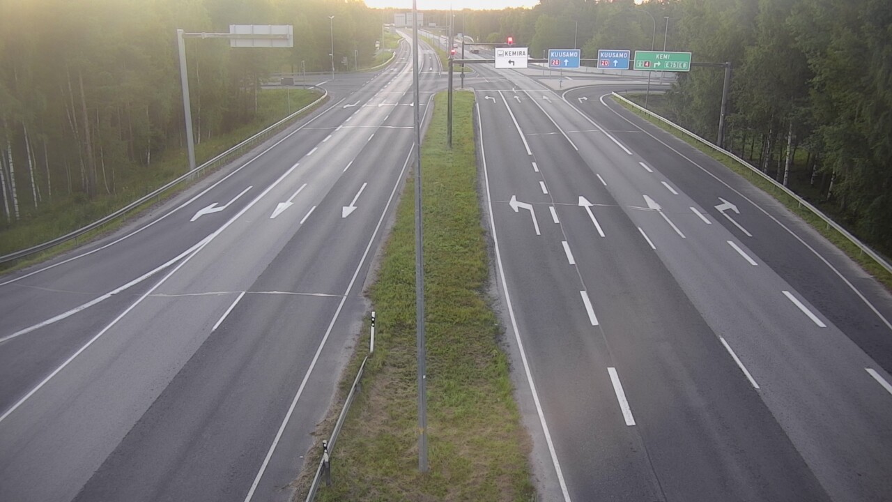 Kelikamerat Kuva Tie 4 Oulu, Laanila, Oulu, Pohjois-Pohjanmaa