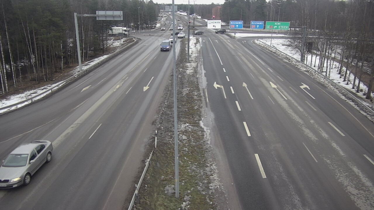 Kelikamerat Kuva Tie 4 Oulu, Laanila, Oulu, Pohjois-Pohjanmaa