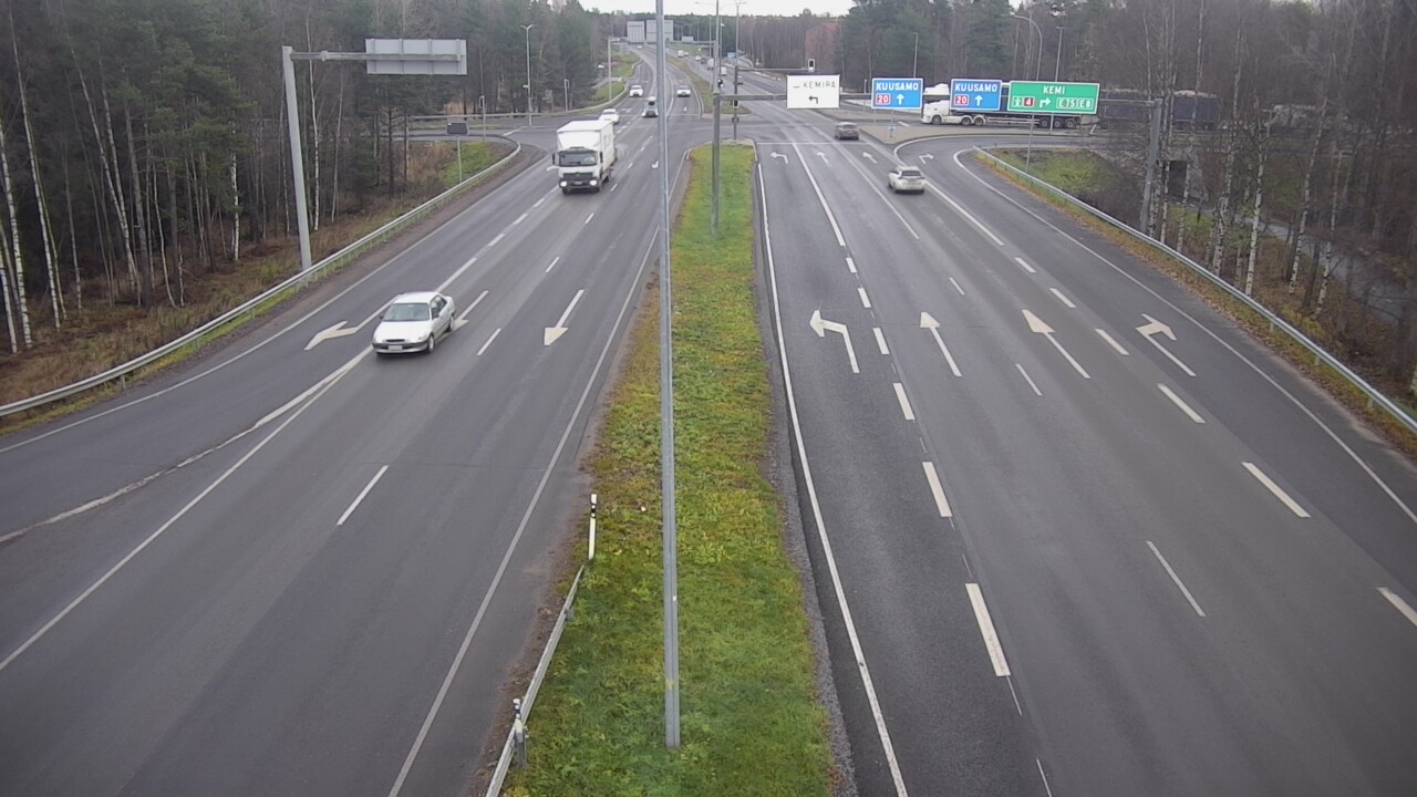 Kelikamerat Kuva Tie 4 Oulu, Laanila, Oulu, Pohjois-Pohjanmaa