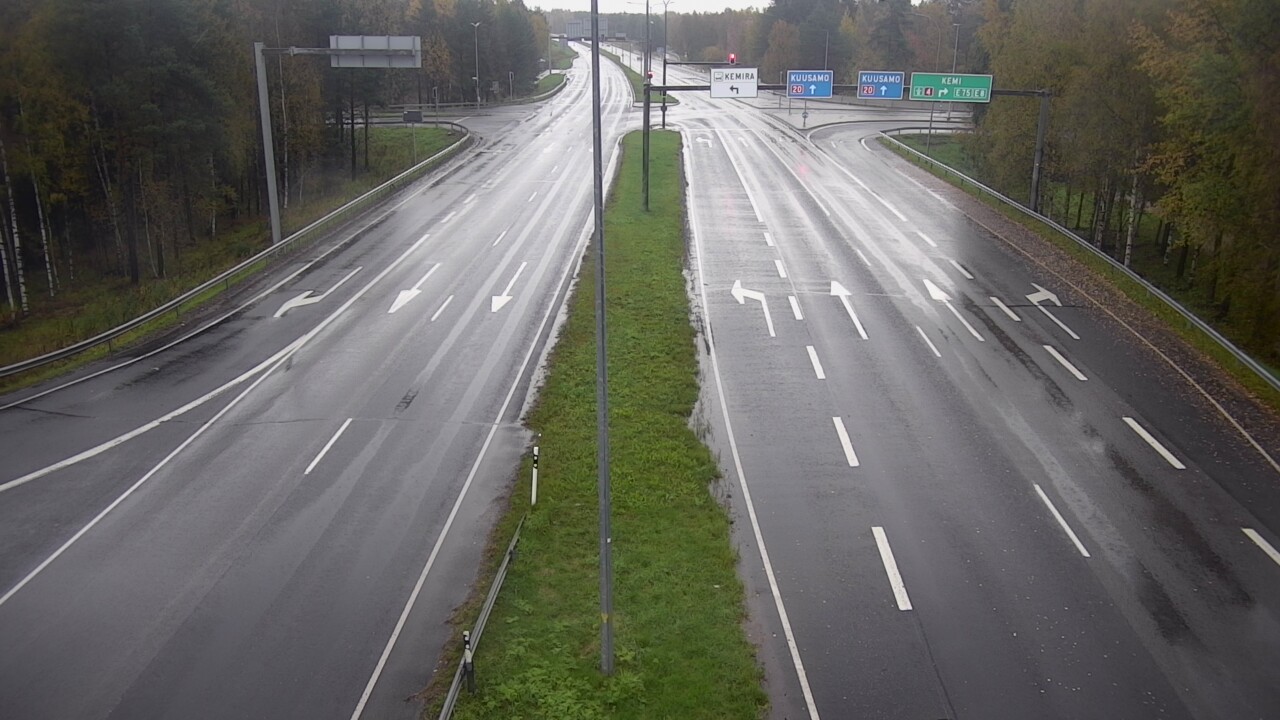 Weather Camera Image Road 4 Oulu, Laanila, Oulu, Pohjois-Pohjanmaa