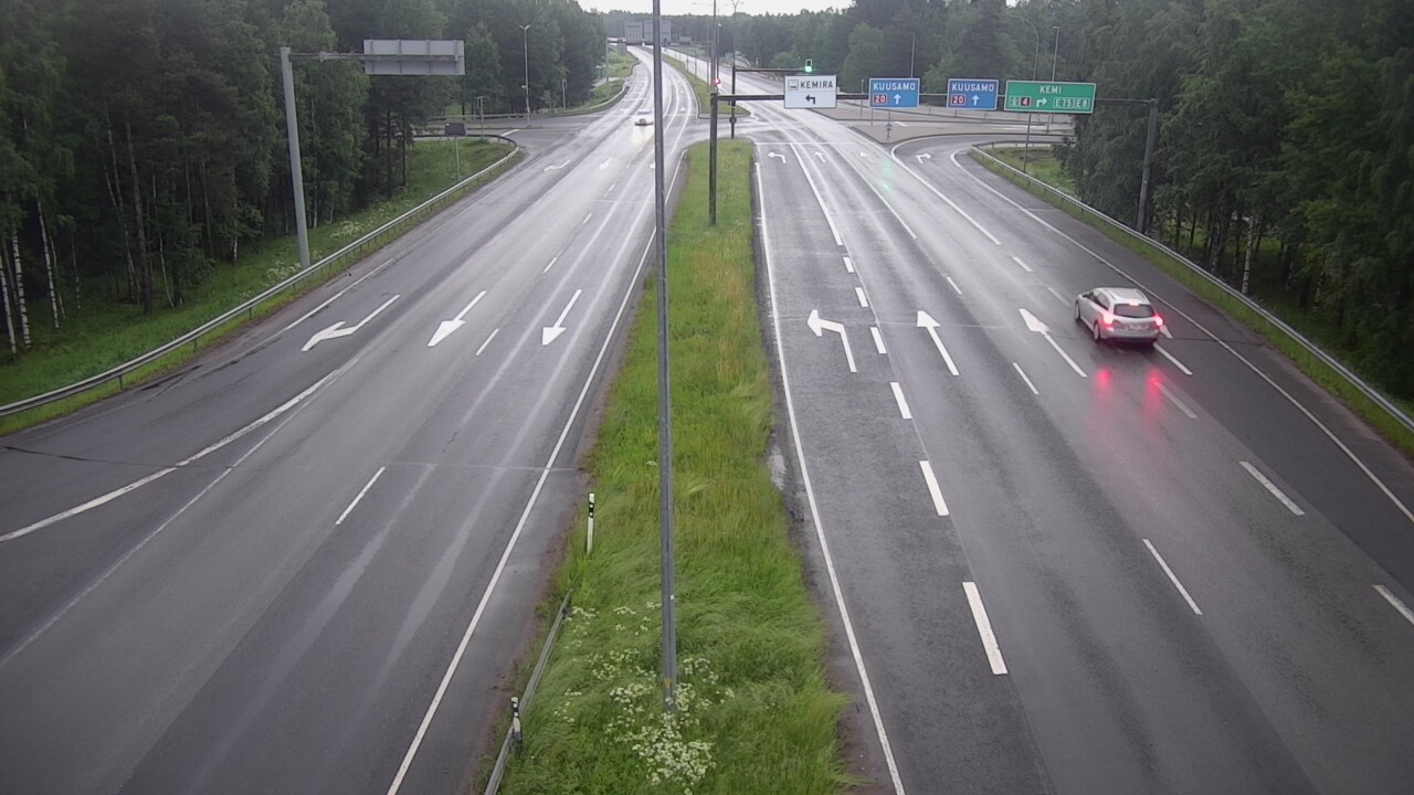 Kelikamerat Kuva Tie 4 Oulu, Laanila, Oulu, Pohjois-Pohjanmaa