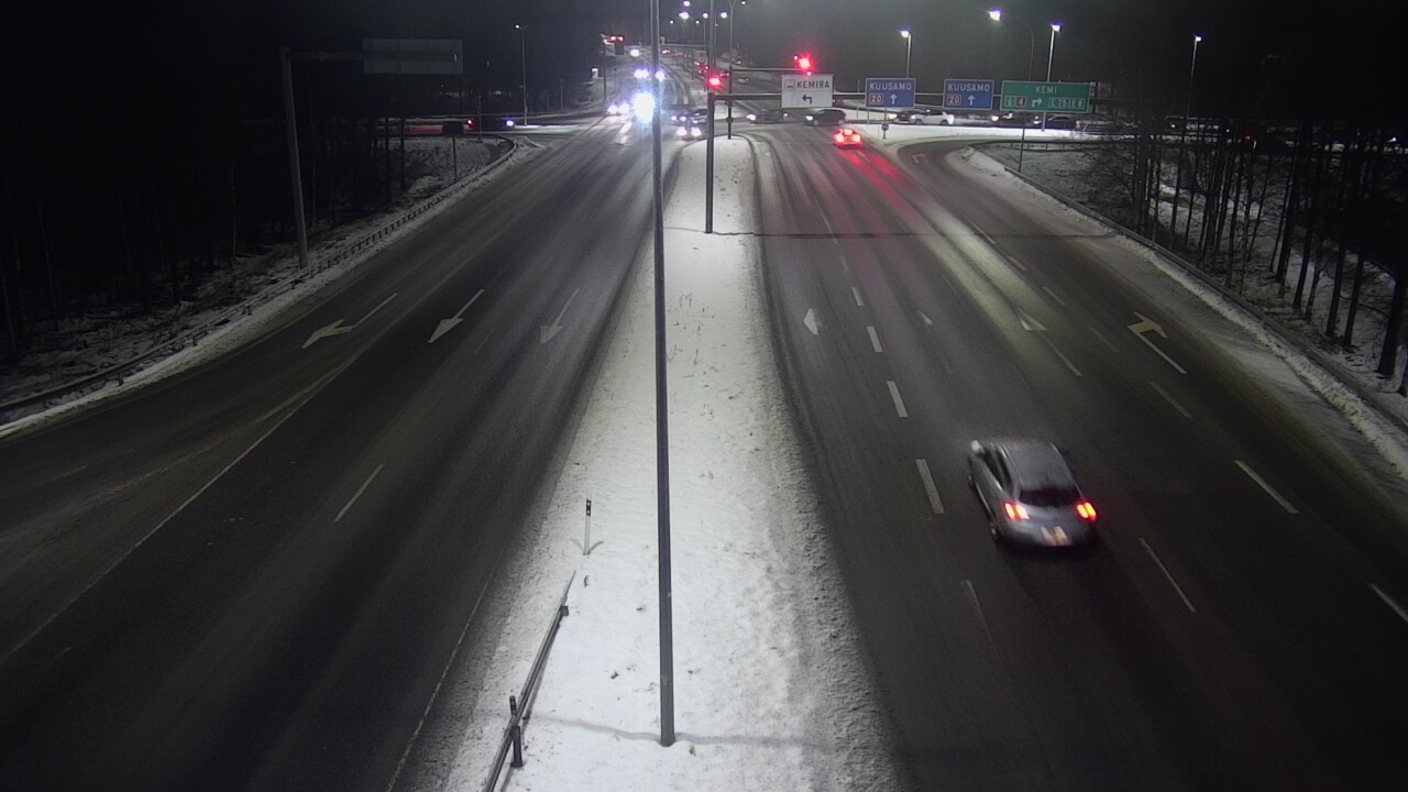 Weather Camera Image Road 4 Oulu, Laanila, Oulu, Pohjois-Pohjanmaa