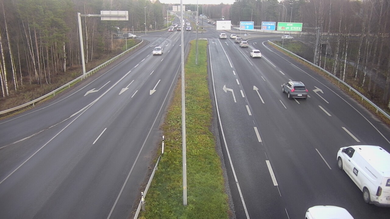 Kelikamerat Kuva Tie 4 Oulu, Laanila, Oulu, Pohjois-Pohjanmaa