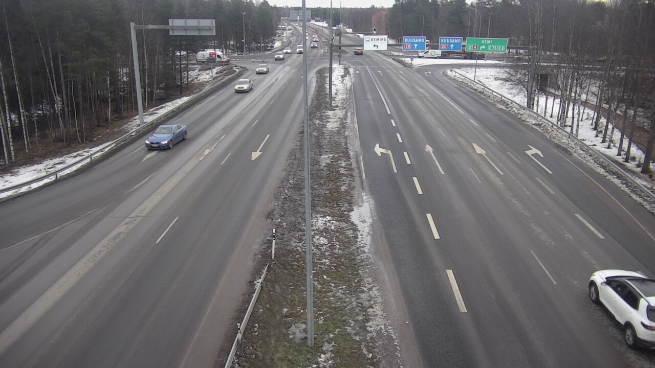 Kelikamerat Kuva Tie 4 Oulu, Laanila, Oulu, Pohjois-Pohjanmaa