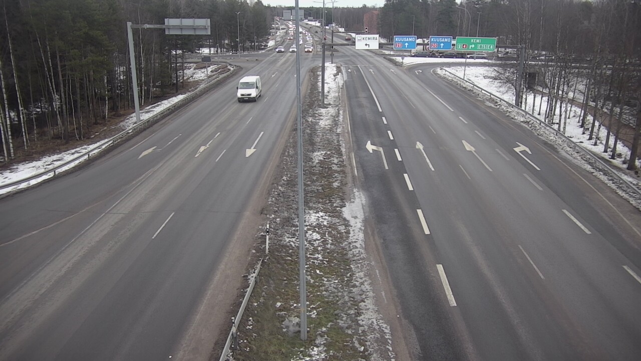 Kelikamerat Kuva Tie 4 Oulu, Laanila, Oulu, Pohjois-Pohjanmaa