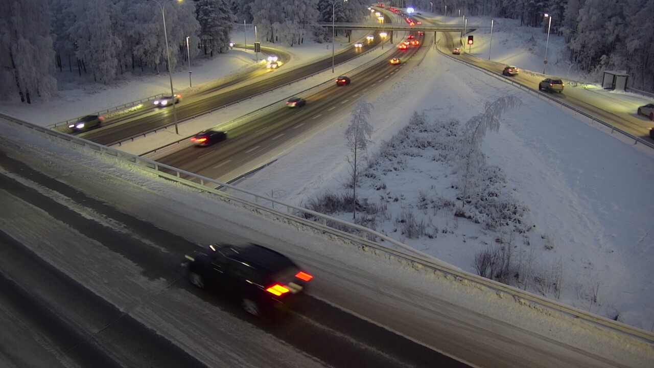 Weather Camera Image Väg 4 Uleåborg, Laanila, Oulu, Pohjois-Pohjanmaa