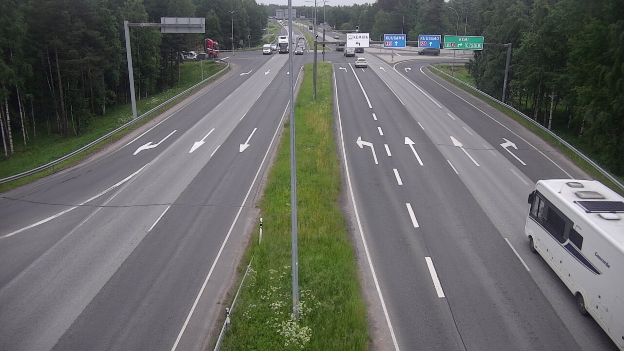 Kelikamerat Kuva Tie 4 Oulu, Laanila, Oulu, Pohjois-Pohjanmaa