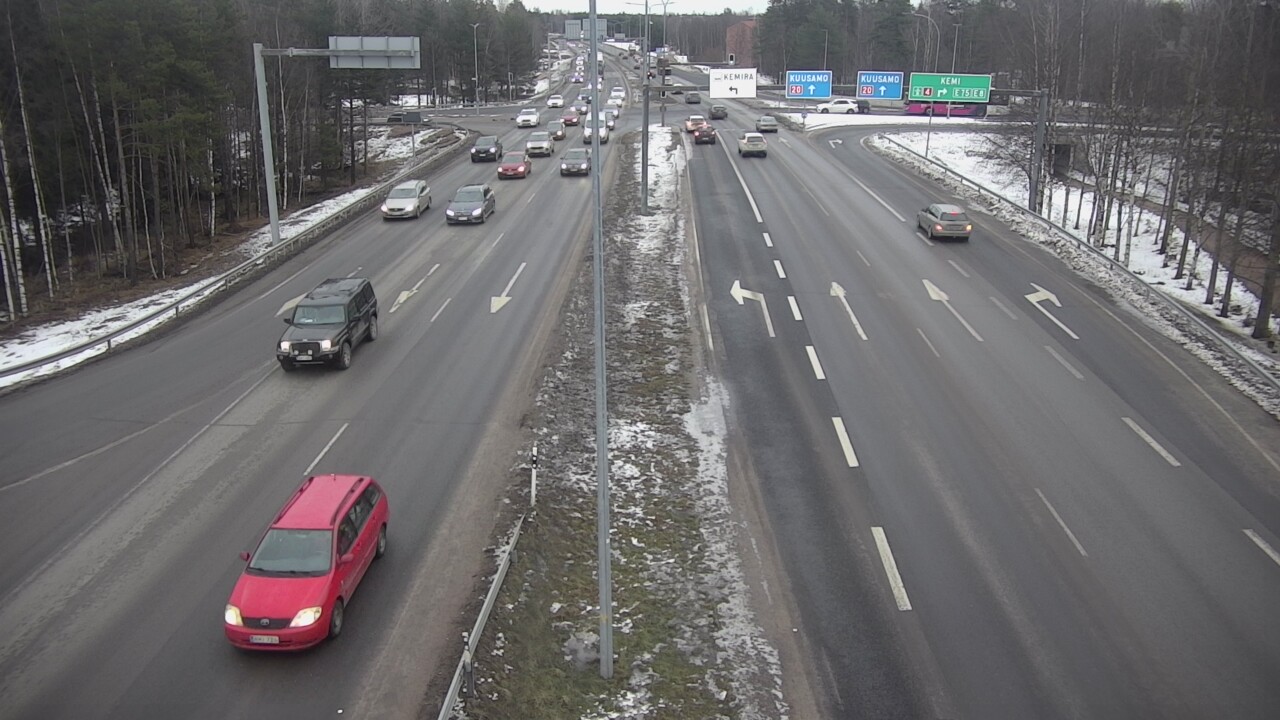 Kelikamerat Kuva Tie 4 Oulu, Laanila, Oulu, Pohjois-Pohjanmaa