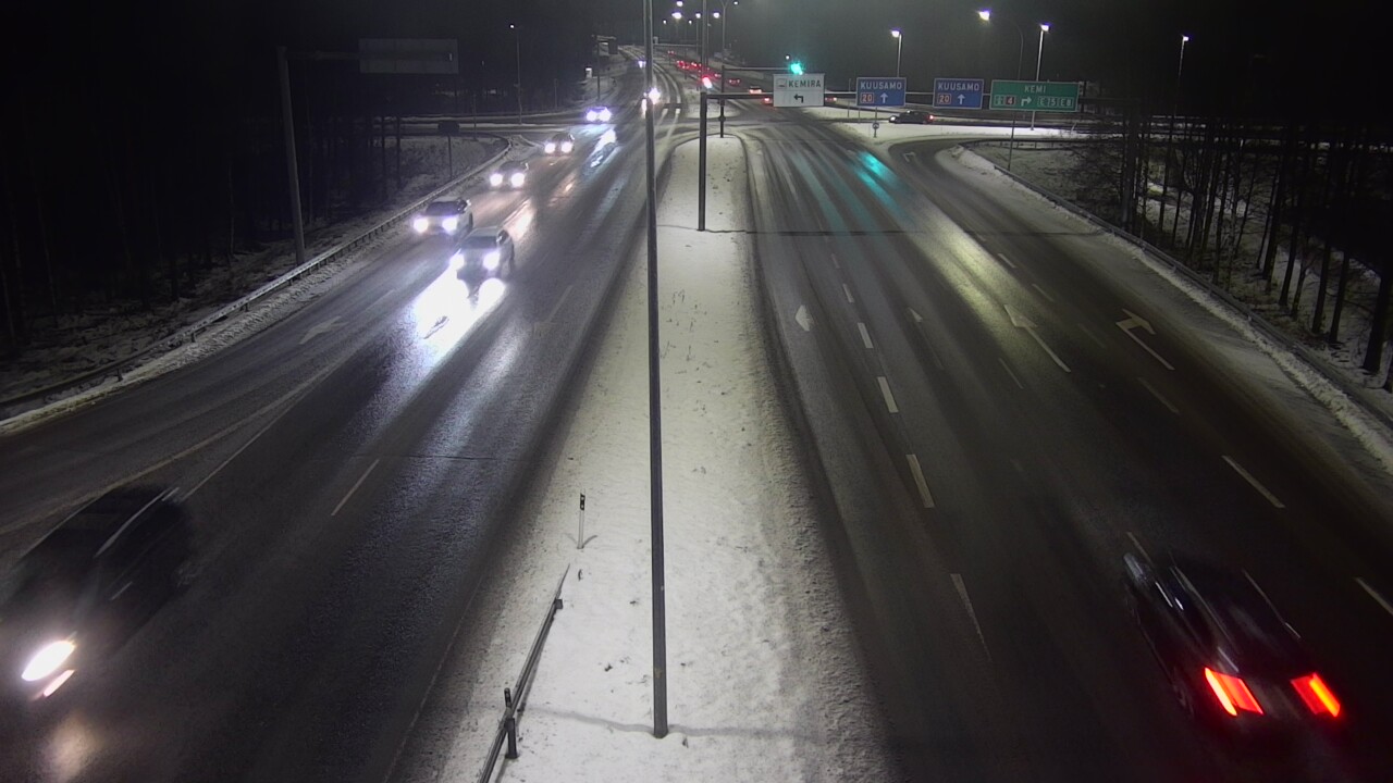 Weather Camera Image Road 4 Oulu, Laanila, Oulu, Pohjois-Pohjanmaa