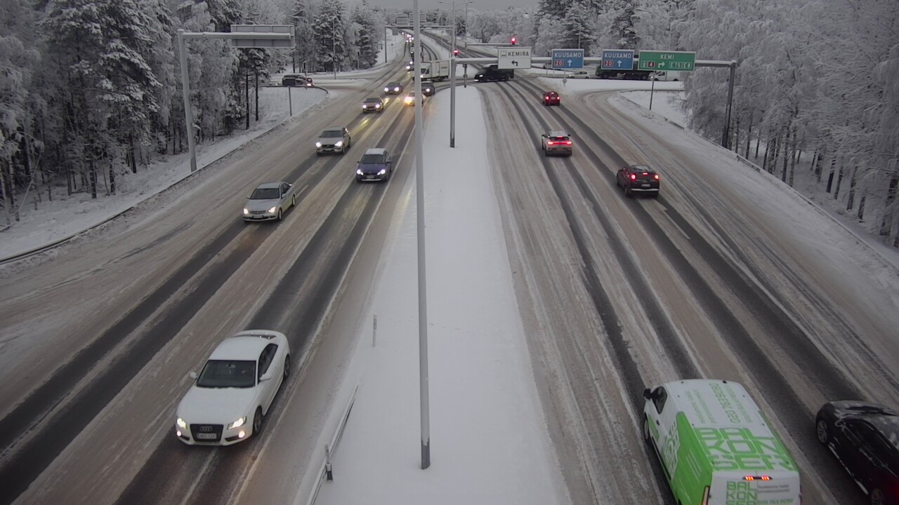 Kelikamerat Kuva Tie 4 Oulu, Laanila, Oulu, Pohjois-Pohjanmaa