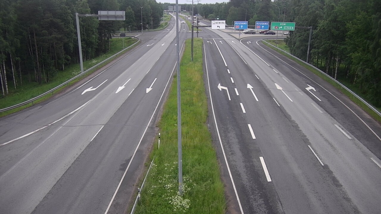 Kelikamerat Kuva Tie 4 Oulu, Laanila, Oulu, Pohjois-Pohjanmaa
