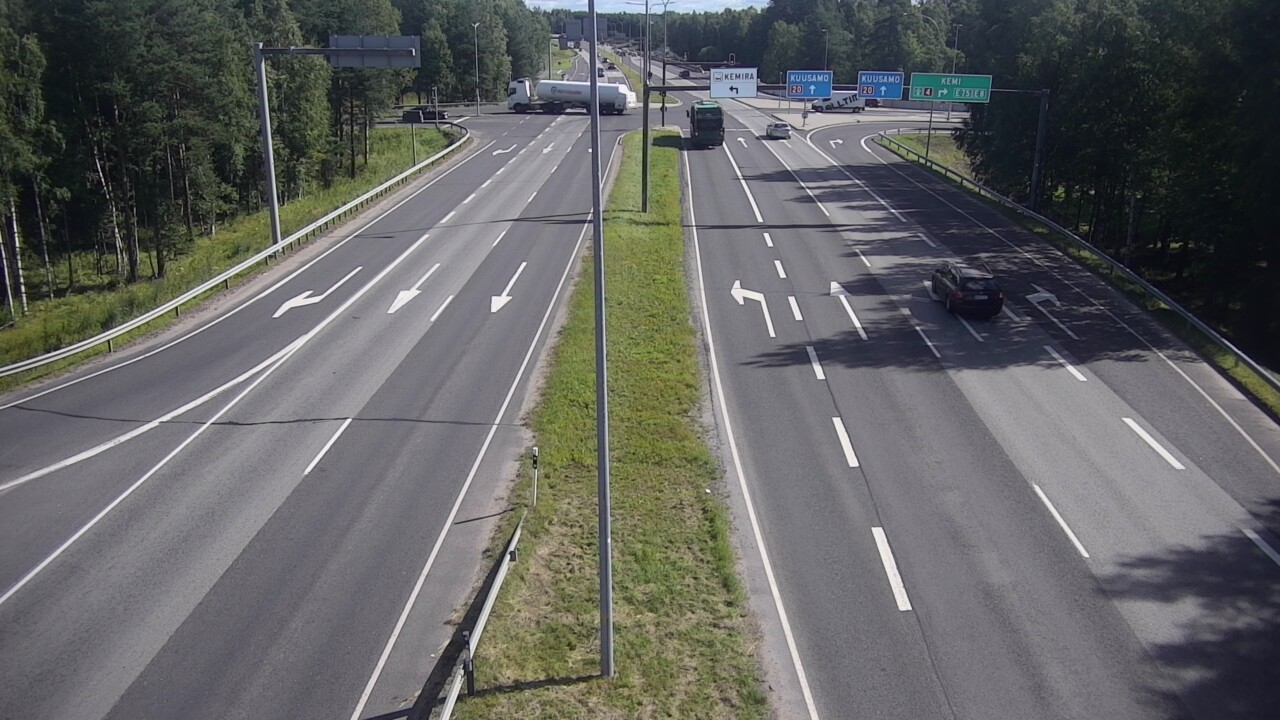 Kelikamerat Kuva Tie 4 Oulu, Laanila, Oulu, Pohjois-Pohjanmaa