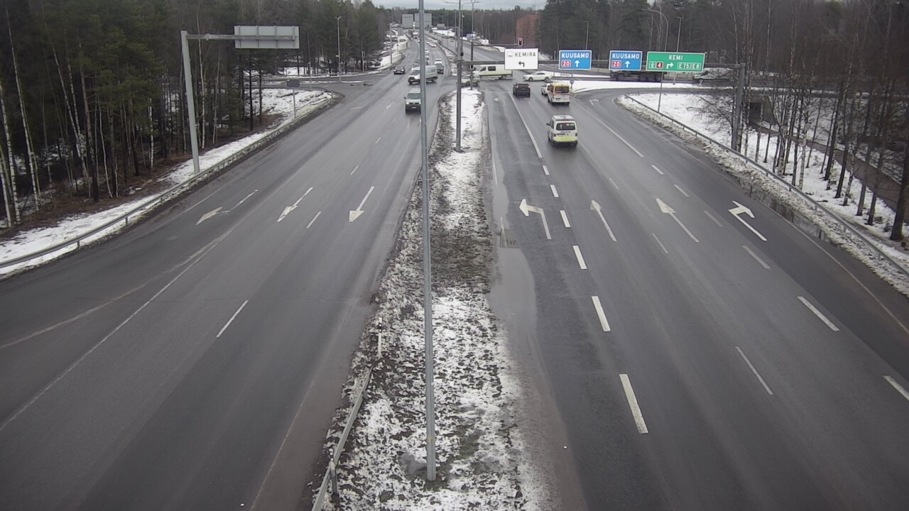 Kelikamerat Kuva Tie 4 Oulu, Laanila, Oulu, Pohjois-Pohjanmaa