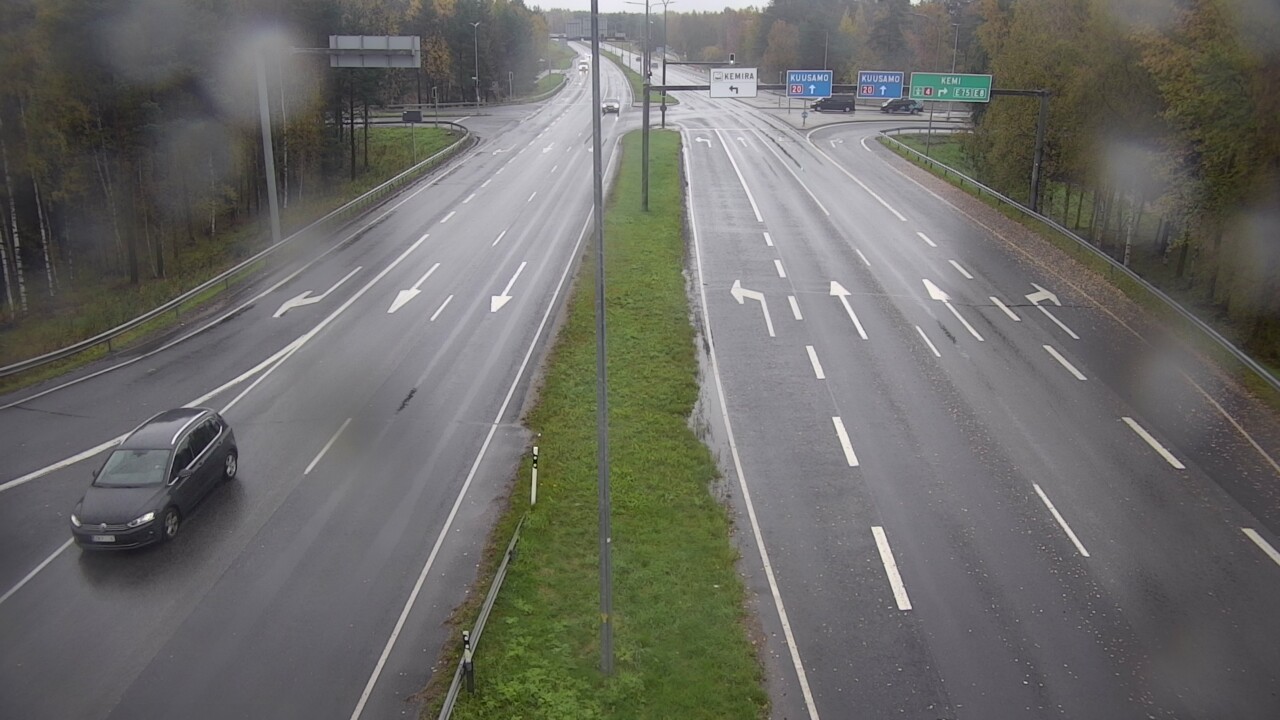 Weather Camera Image Road 4 Oulu, Laanila, Oulu, Pohjois-Pohjanmaa