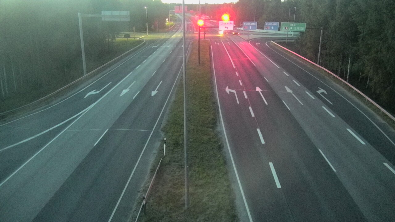 Kelikamerat Kuva Tie 4 Oulu, Laanila, Oulu, Pohjois-Pohjanmaa
