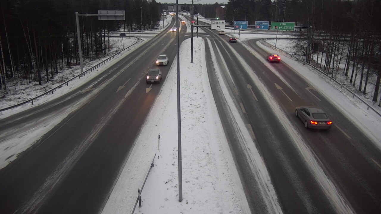 Kelikamerat Kuva Tie 4 Oulu, Laanila, Oulu, Pohjois-Pohjanmaa