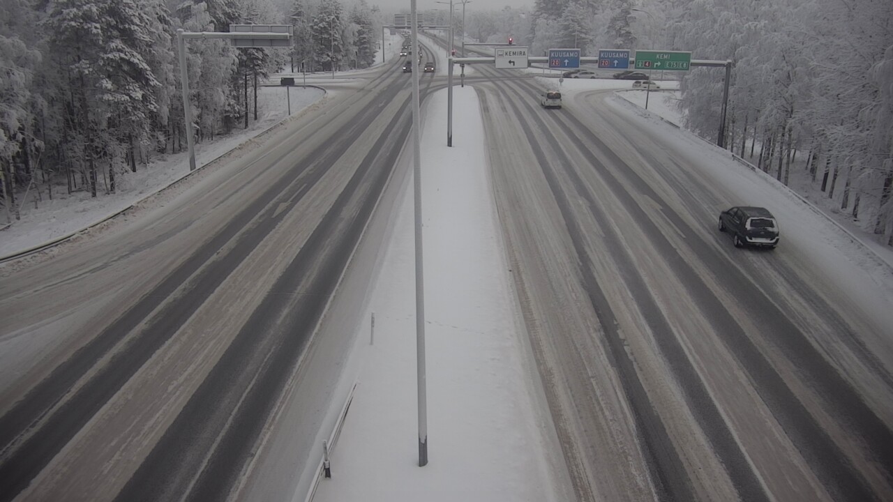 Kelikamerat Kuva Tie 4 Oulu, Laanila, Oulu, Pohjois-Pohjanmaa
