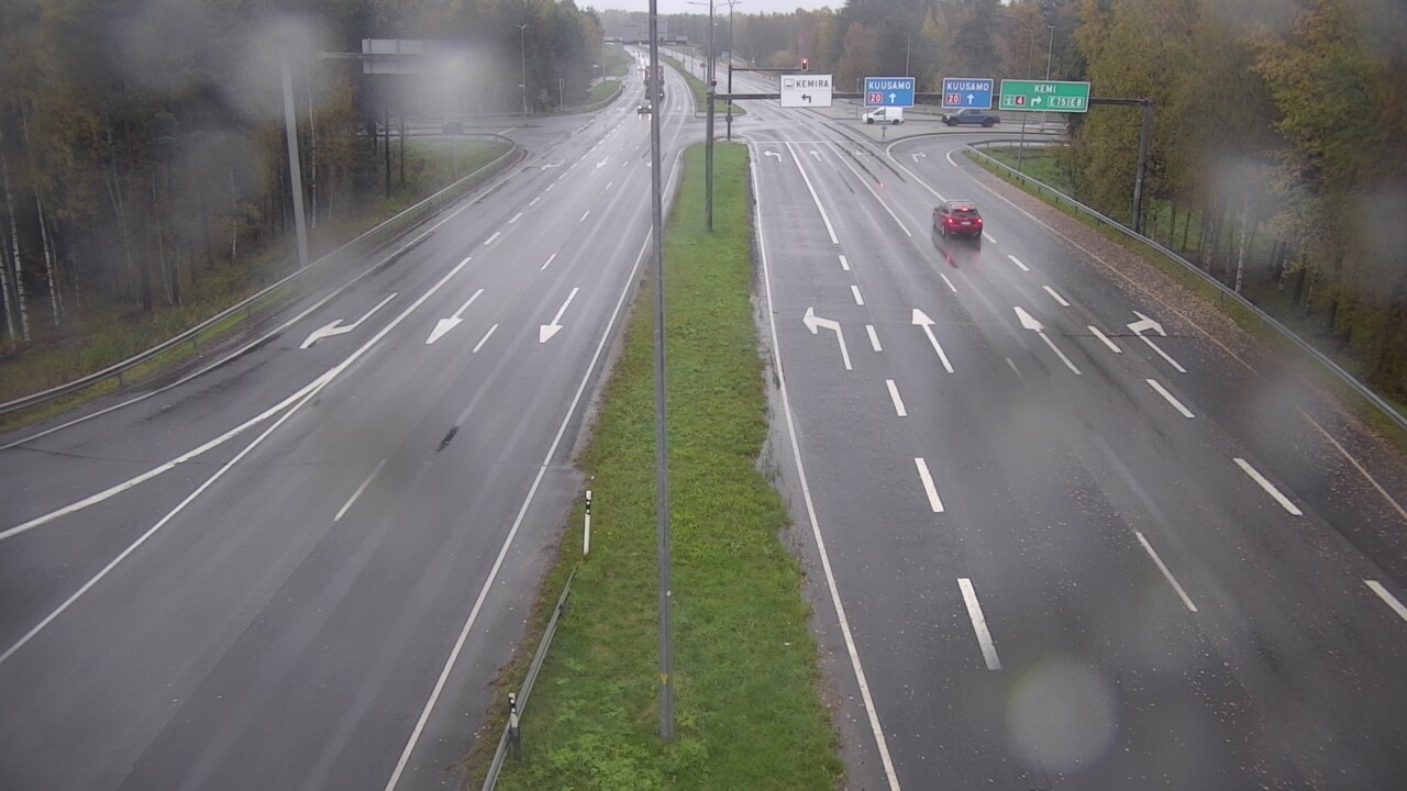 Weather Camera Image Road 4 Oulu, Laanila, Oulu, Pohjois-Pohjanmaa