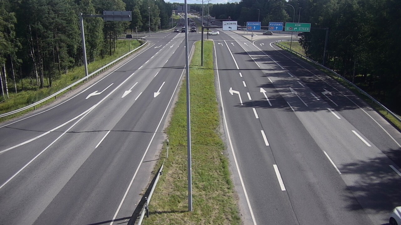 Kelikamerat Kuva Tie 4 Oulu, Laanila, Oulu, Pohjois-Pohjanmaa