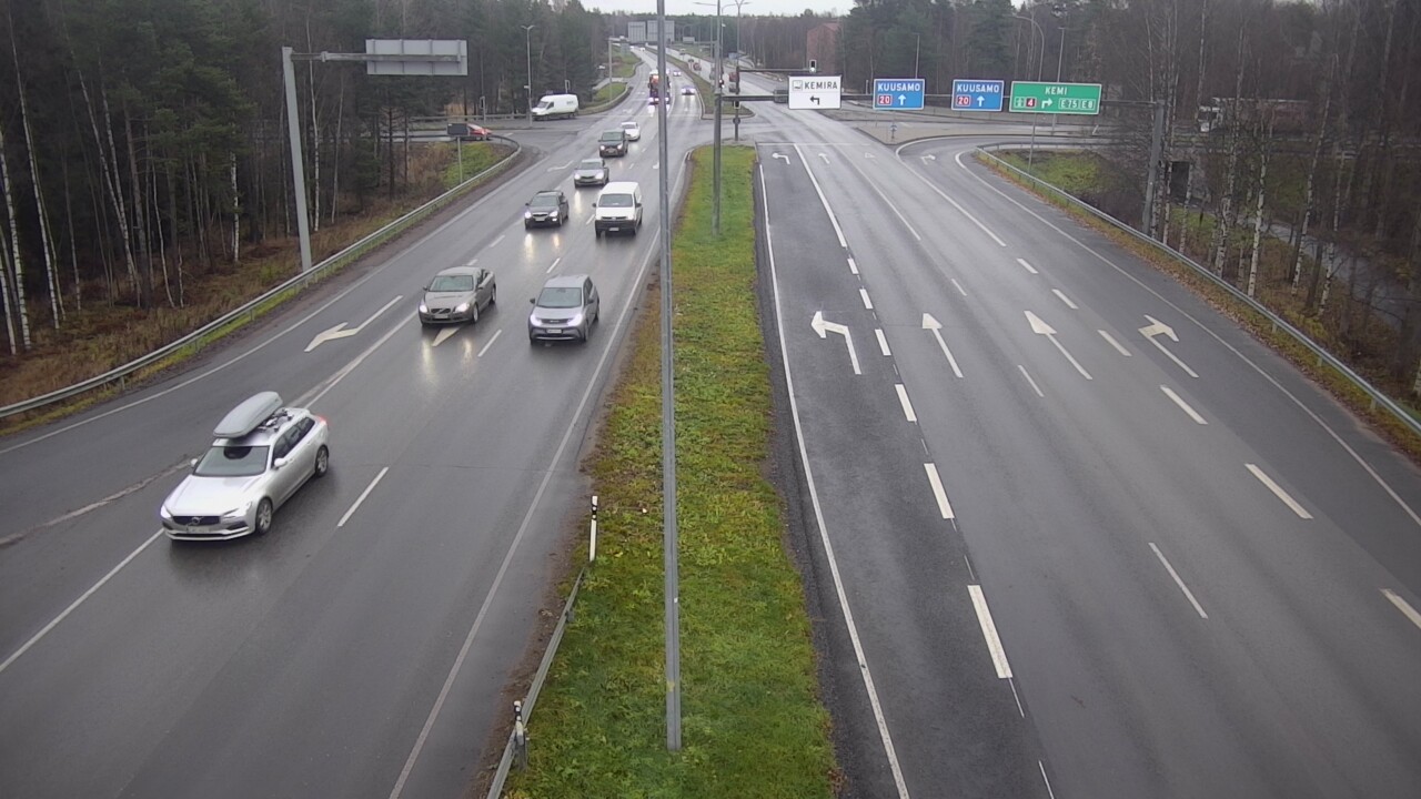 Weather Camera Image Road 4 Oulu, Laanila, Oulu, Pohjois-Pohjanmaa