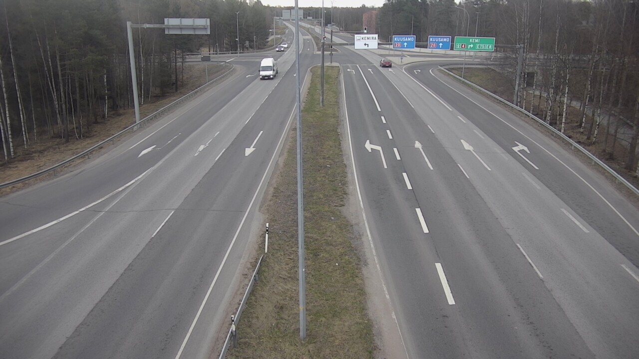 Kelikamerat Kuva Tie 4 Oulu, Laanila, Oulu, Pohjois-Pohjanmaa