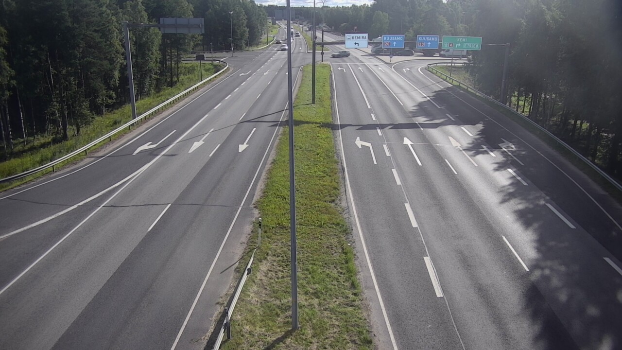 Kelikamerat Kuva Tie 4 Oulu, Laanila, Oulu, Pohjois-Pohjanmaa