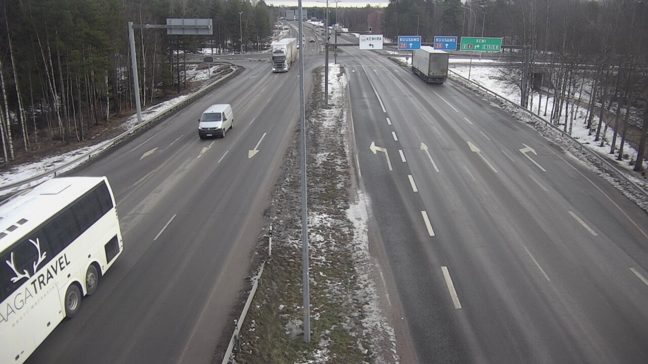 Kelikamerat Kuva Tie 4 Oulu, Laanila, Oulu, Pohjois-Pohjanmaa