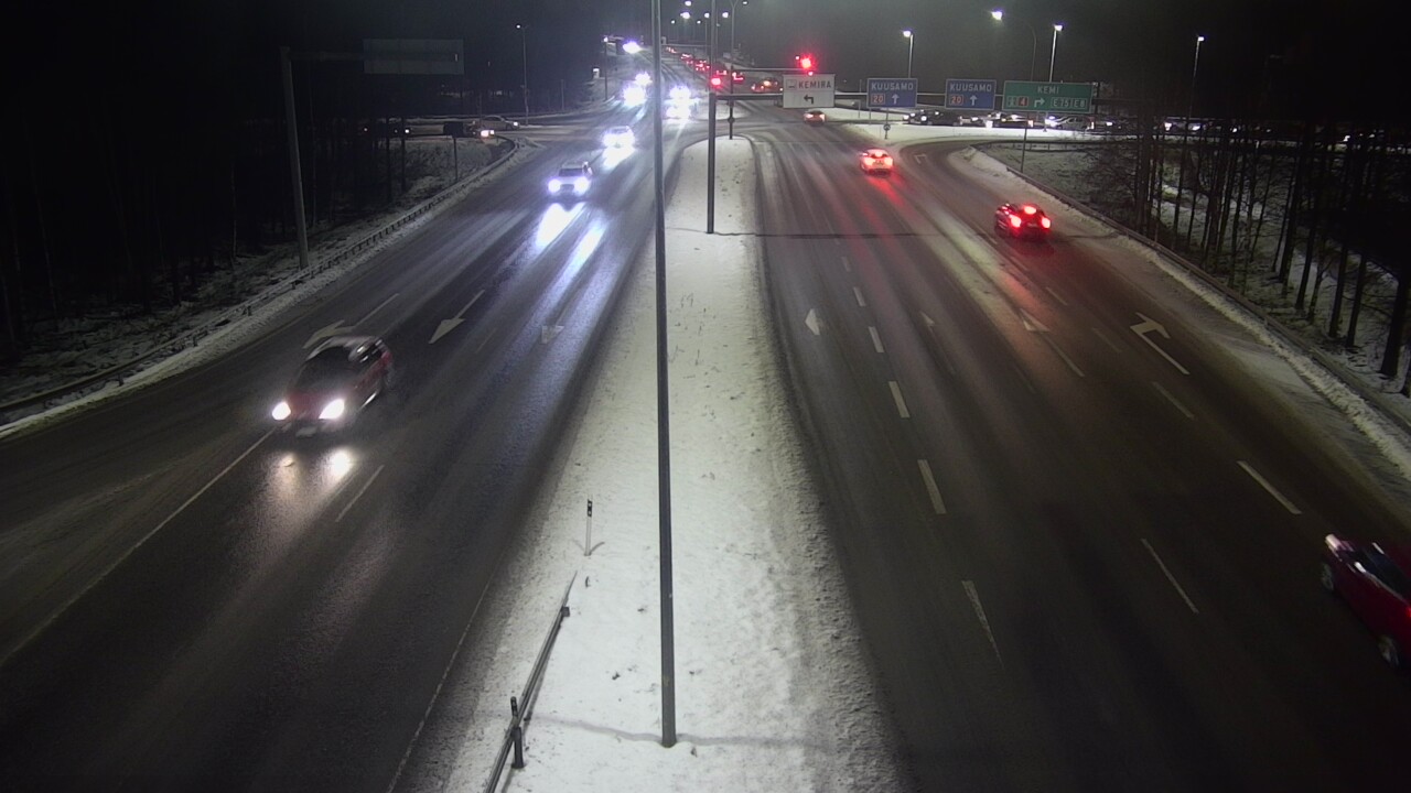 Weather Camera Image Road 4 Oulu, Laanila, Oulu, Pohjois-Pohjanmaa